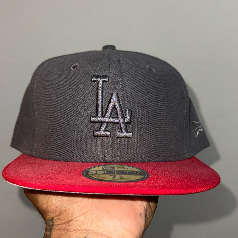 New Era Gray Fitted Cap